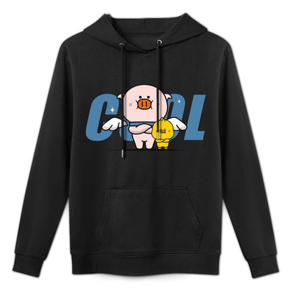 Relaxed Fit CityStyle Front Graphic Hoodies