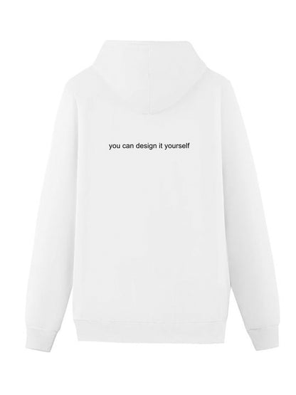 Hoodie - Back Print Support personalized design