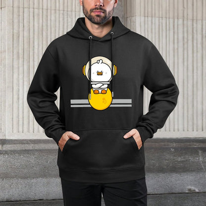Clean Edges Smooth Front Graphic Hoodies