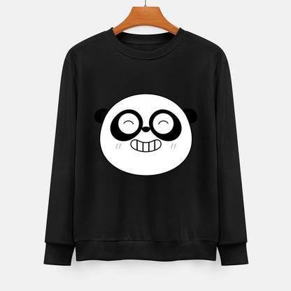  Front Patterned Long Sleeve TopRelaxed Crisp Print