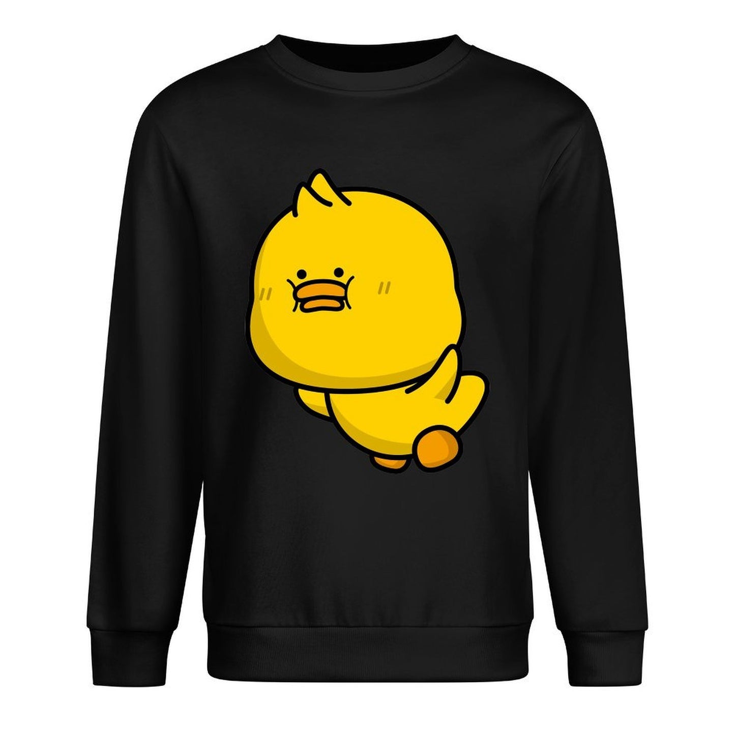 Front Patterned Long Sleeve TopCrisp Print PremiumSeries