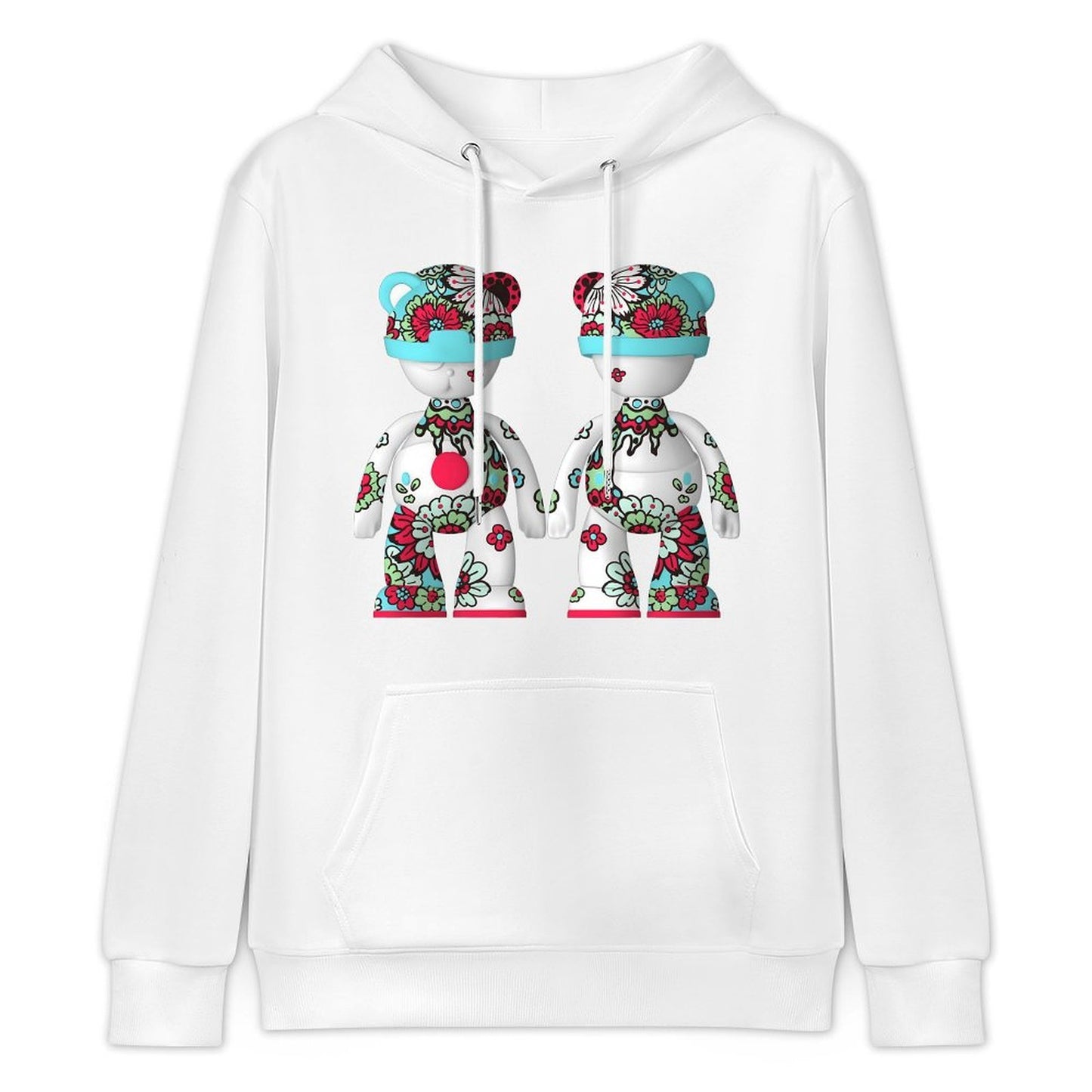 Hoodie Front PatternSimpleFit Soft-Touch