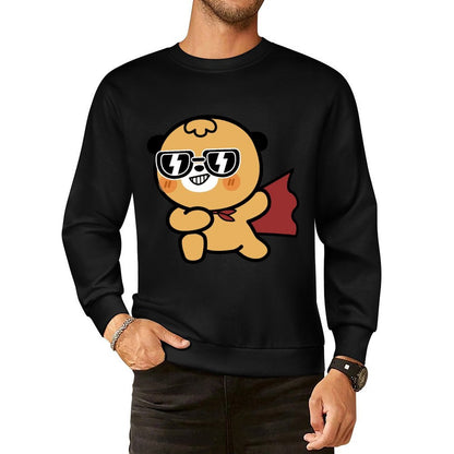 Front Patterned Long Sleeve TopPremium Finish SoftWear