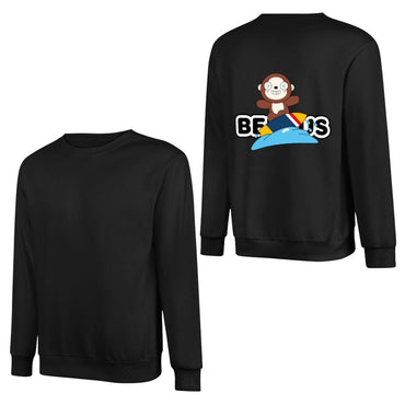 Long-sleeved crew neck sweatshirtSolid StreetStyle Long Sleeve