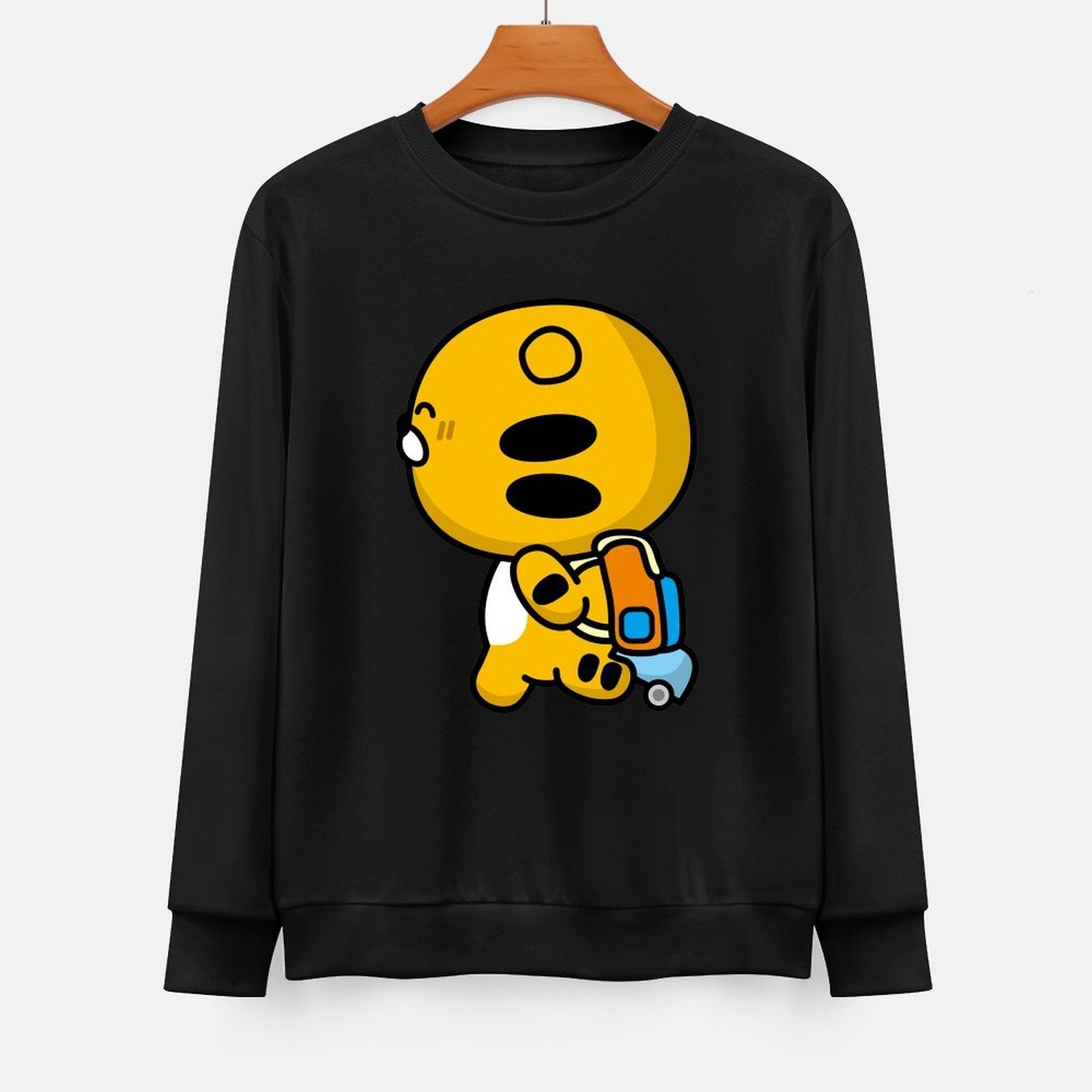  Front Patterned Long Sleeve TopIndoor Recycled