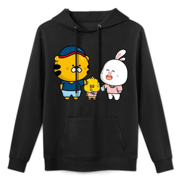 Lightweight Regular Front Graphic Hoodies