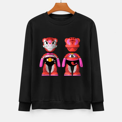 IPIB 250g Crew Neck Long Sleeve Sweatshirt Front GraphicCrew Neck Long Sleeve Sweatshirt6000076-2