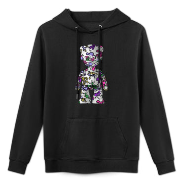 Hoodie Front PatternBatch-Printed Solid