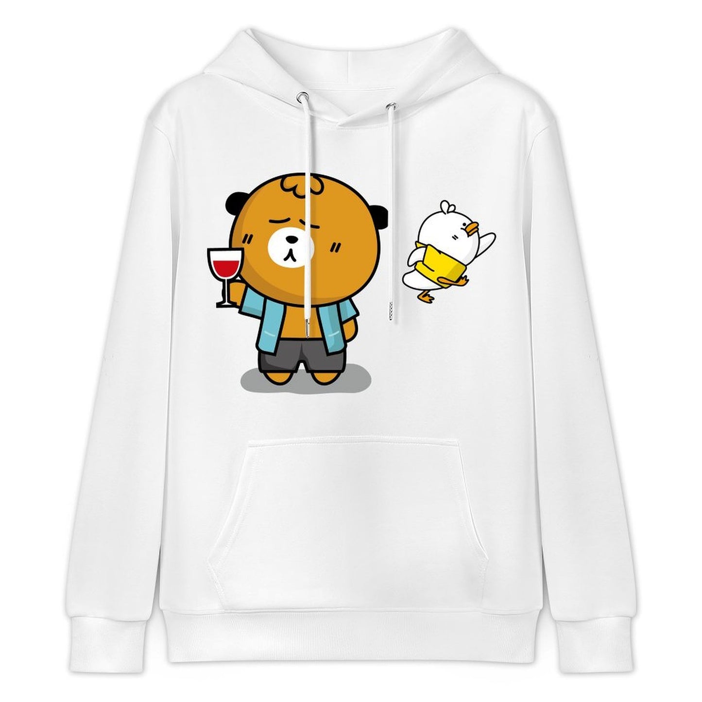 Durable TrueFit Front Graphic Hoodies