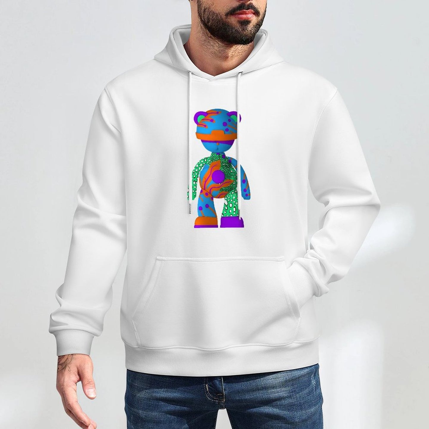 Hoodie Front PatternClassicStyle Wrinkle-Free
