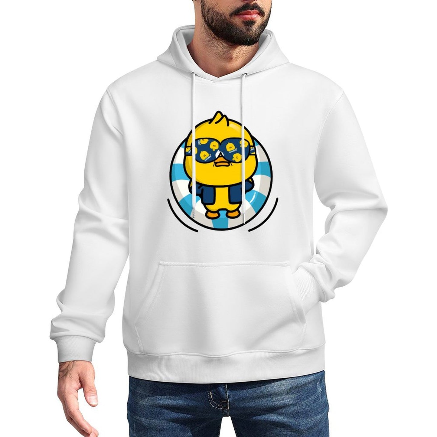 IPBR 250g Hooded Pocket Sweatshirt Front GraphicMen's Hooded  Sweatshirt4001071