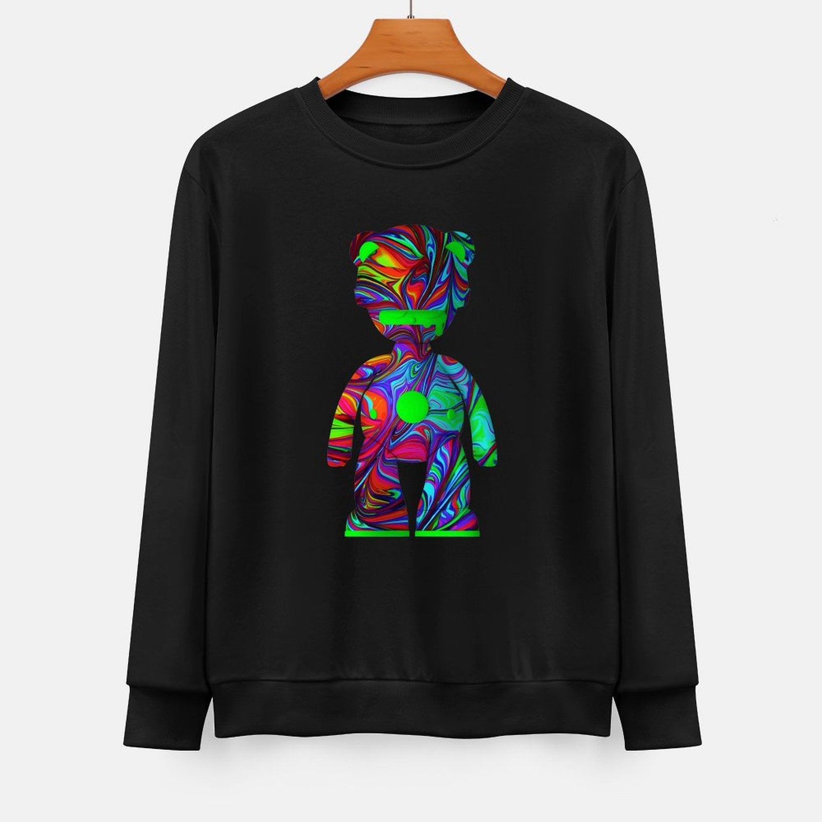 Long Sleeve With Front PatternRetro TrueStyle