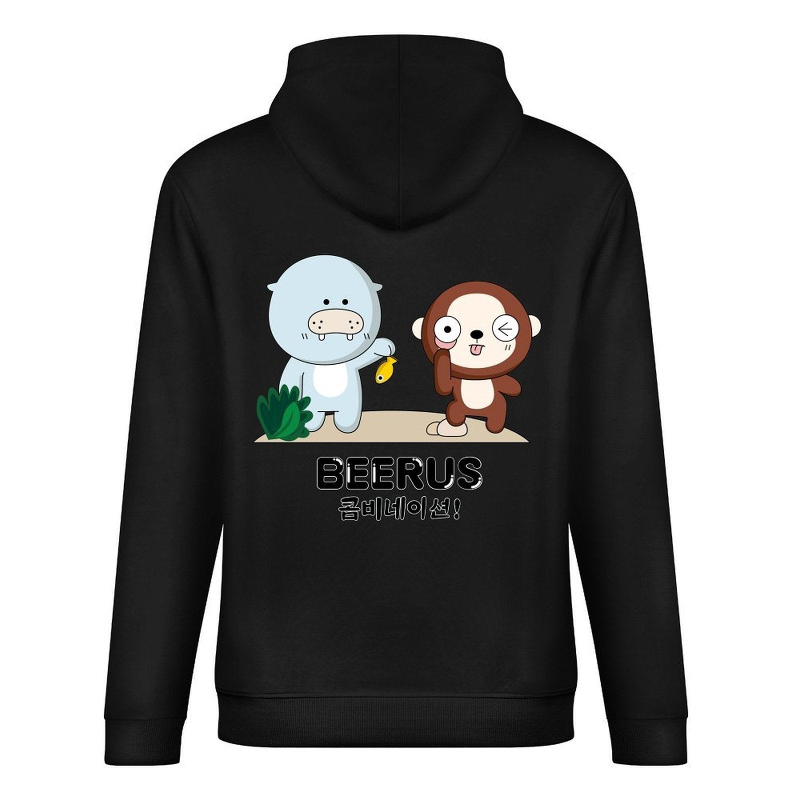 Inkmay Beerus Hoodie 250g crew neck  HoodieBreathable High-QualityHoodie