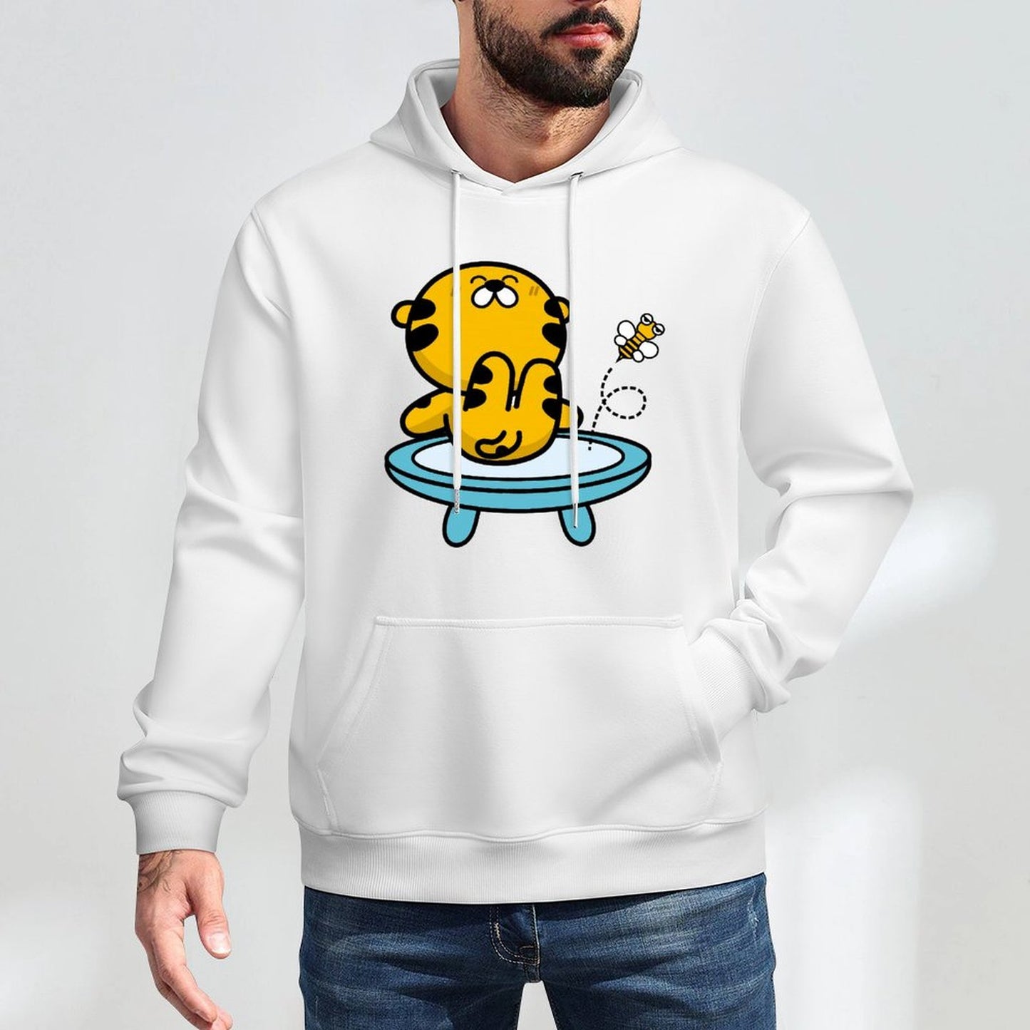 Front Graphic HoodiesNatural Regular