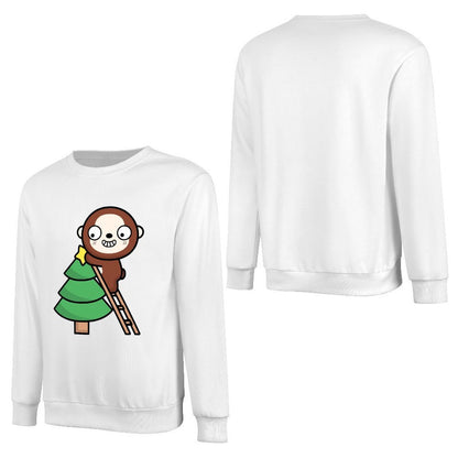 Front Patterned Long Sleeve TopPerformance Soft-Touch