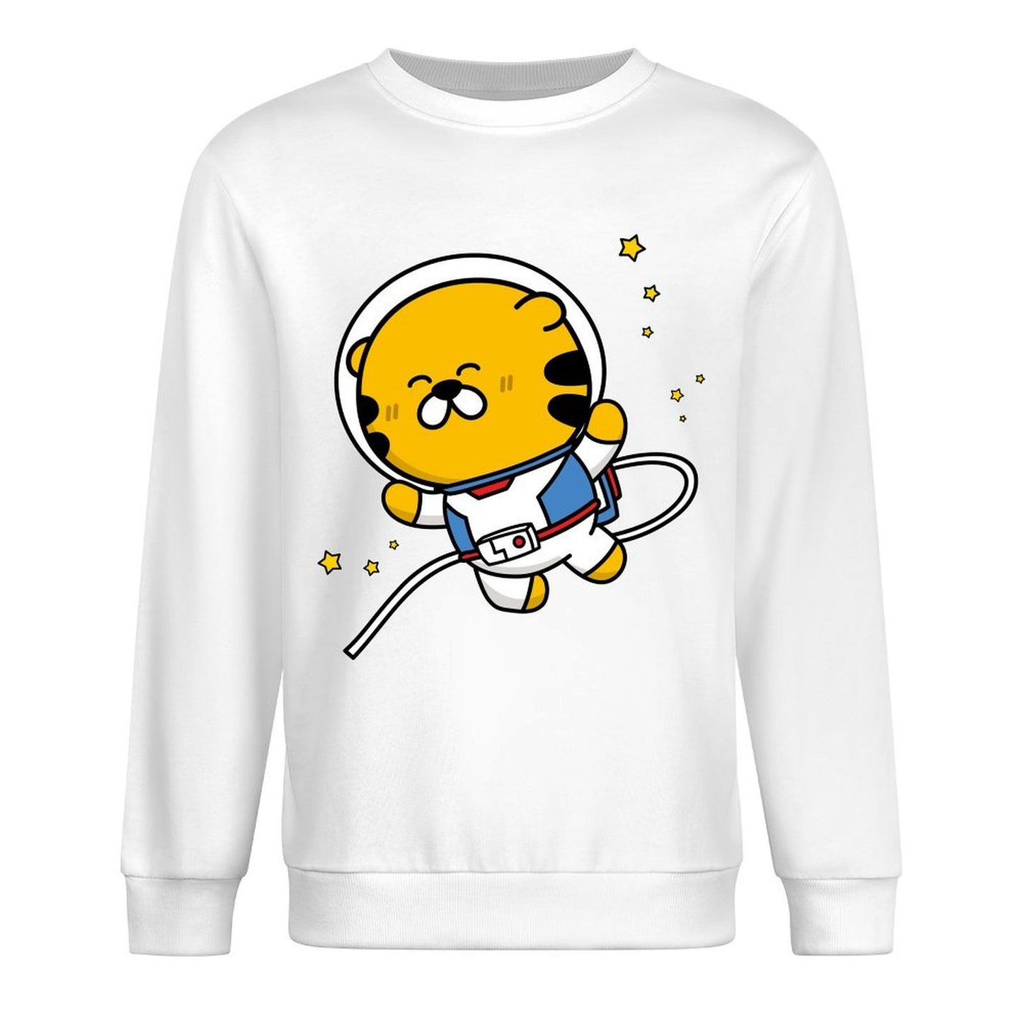 Front Patterned Long Sleeve TopPlain Promotional