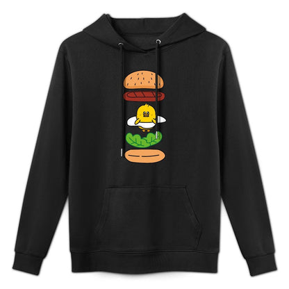 IPBR 250g Hooded Pocket Sweatshirt Front GraphicMen's Hooded  Sweatshirt4000549