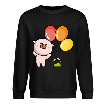 Front Patterned Long Sleeve TopEssential EasyWear