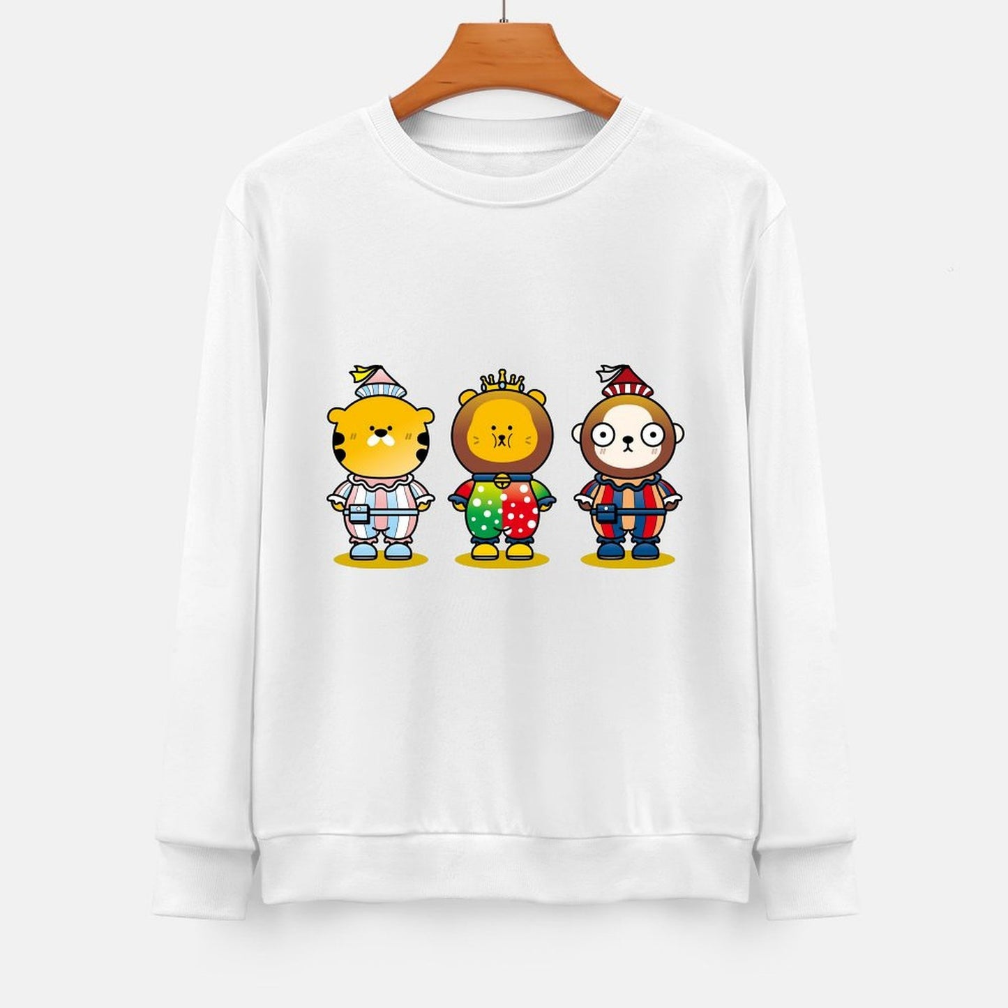 Front Patterned Long Sleeve TopRelaxed Heritage