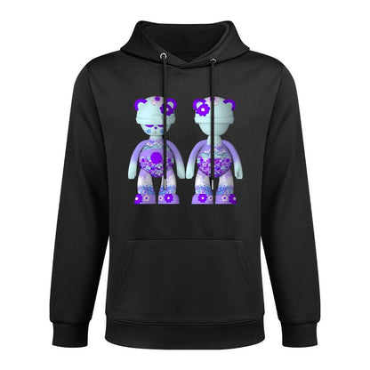 Hoodie Front PatternSeamless Refined