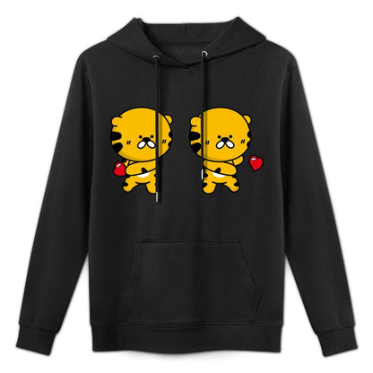 Heavyweight SimpleFit Front Graphic Hoodies