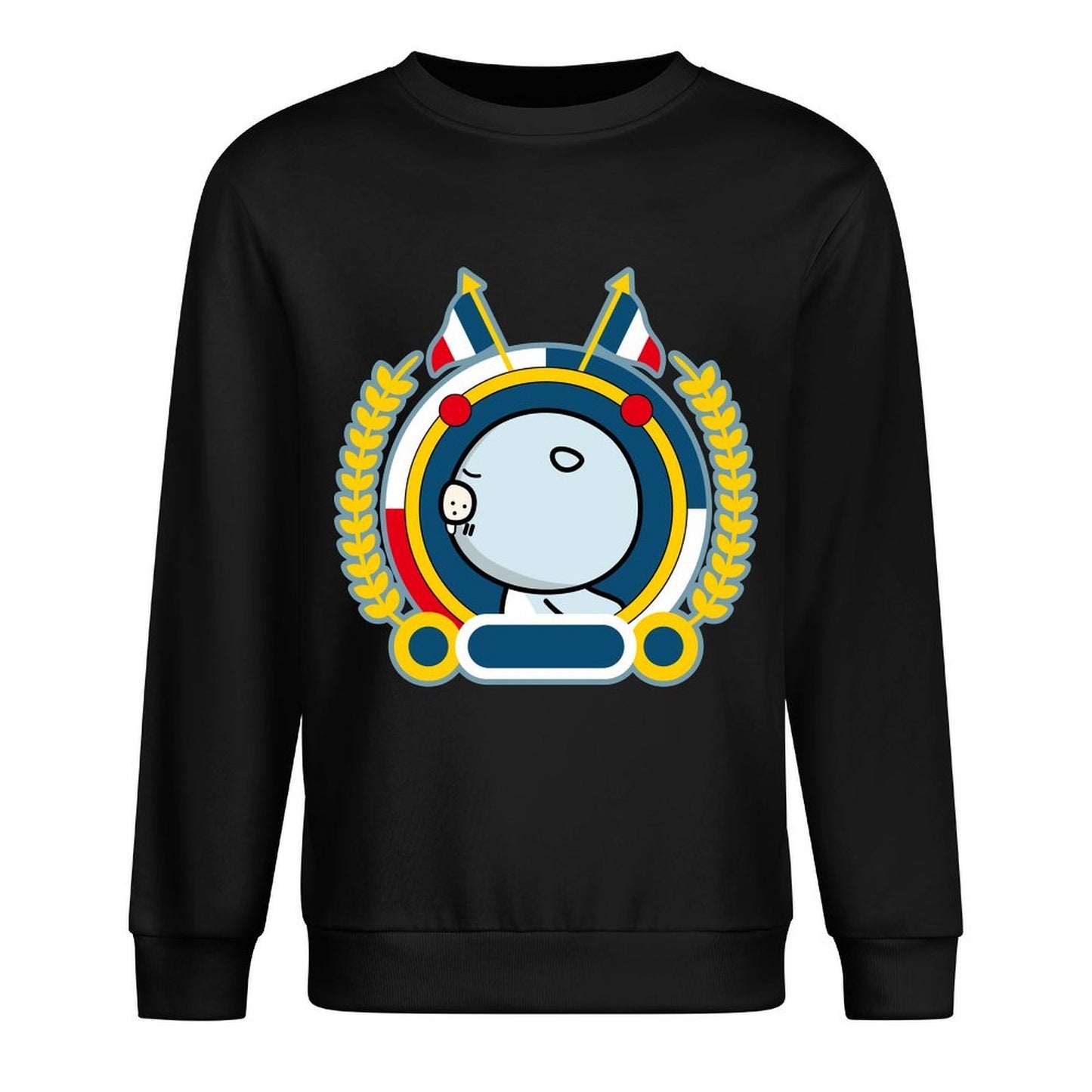 Front Patterned Long Sleeve TopDesign-Your-Own Neat