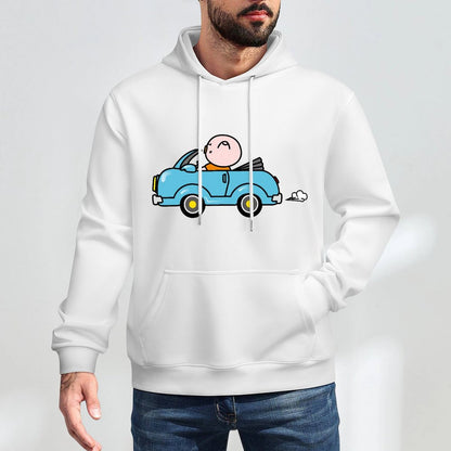 Front Graphic HoodiesClassicFit Natural