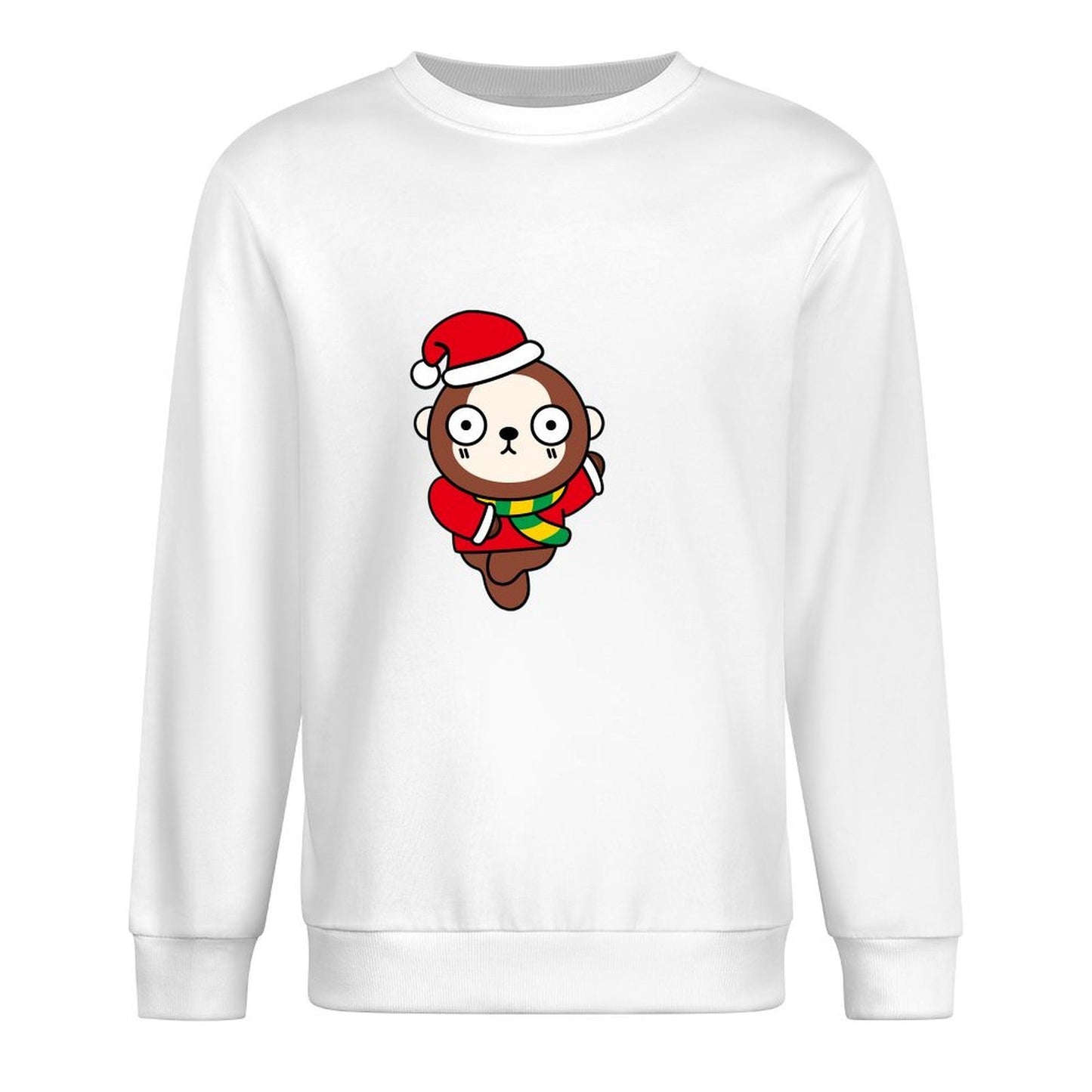 Front Patterned Long Sleeve TopEco / Sustainable Crew Neck