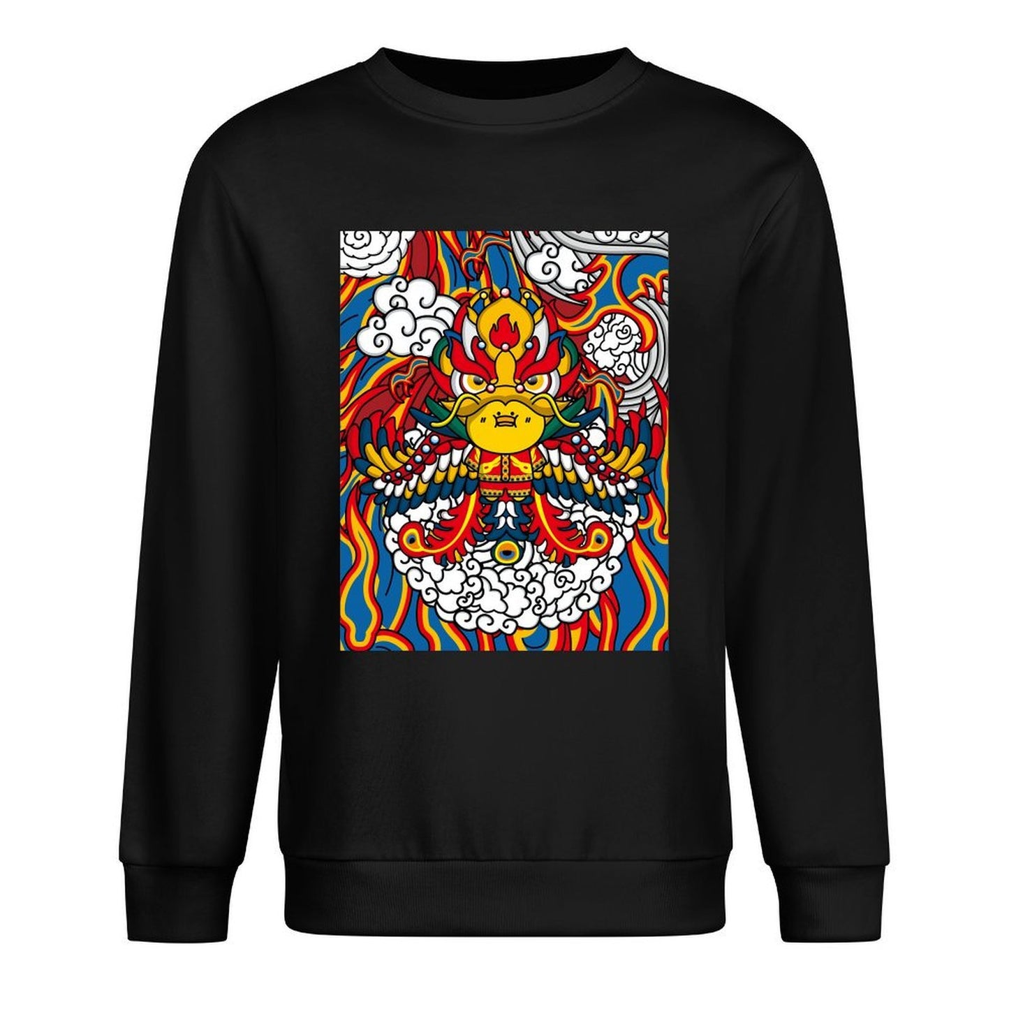 Front Patterned Long Sleeve TopSeamless ActiveWear