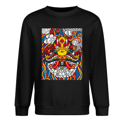 Front Patterned Long Sleeve TopSeamless ActiveWear