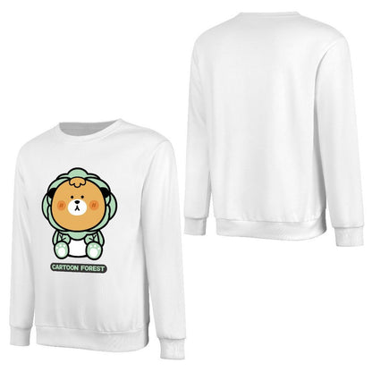 Front Patterned Long Sleeve TopShrink-Resistant Fundraising