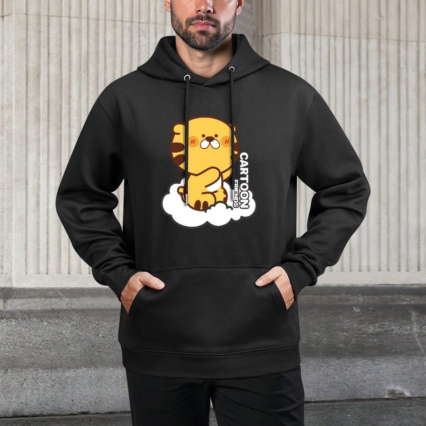 Refined EverydayWear Front Graphic Hoodies