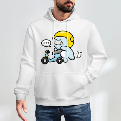 Eco / Sustainable AllSeason Front Graphic Hoodies