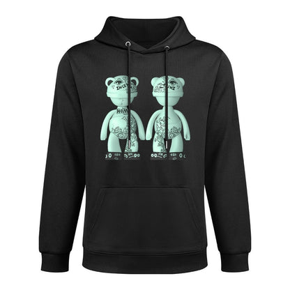 IPIB 250g Hooded Pocket Sweatshirt Front GraphicMen's Hooded  Sweatshirt6000082-3