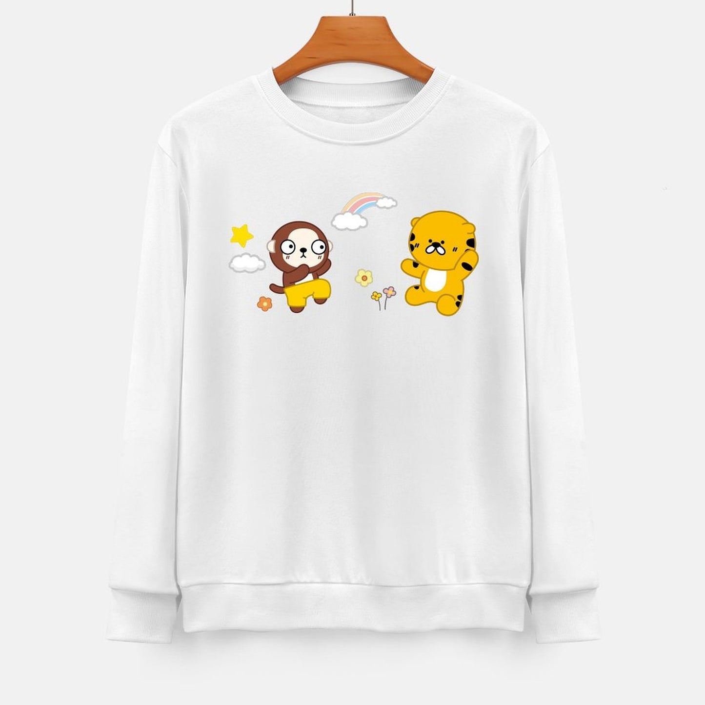 Front Patterned Long Sleeve TopEco / Sustainable ModernFit