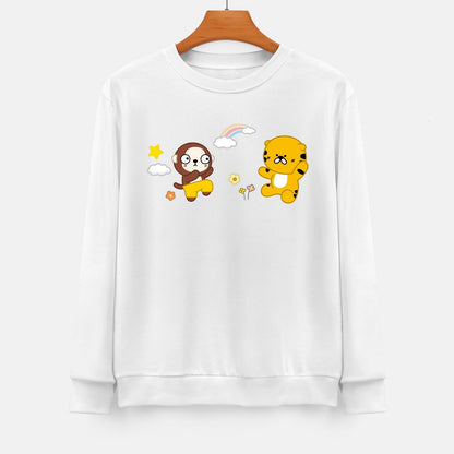 Front Patterned Long Sleeve TopEco / Sustainable ModernFit