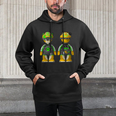 IPIB 250g Hooded Pocket Sweatshirt Front GraphicMen's Hooded  Sweatshirt6000095-3