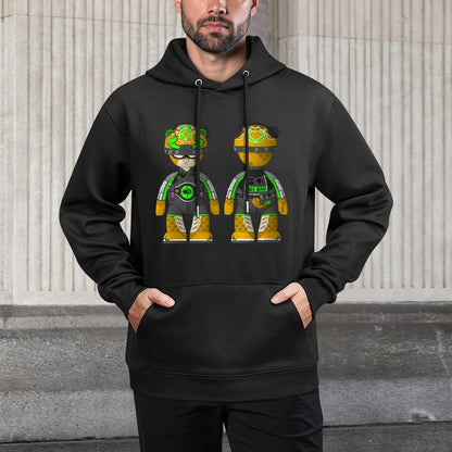 IPIB 250g Hooded Pocket Sweatshirt Front GraphicMen's Hooded  Sweatshirt6000095-3