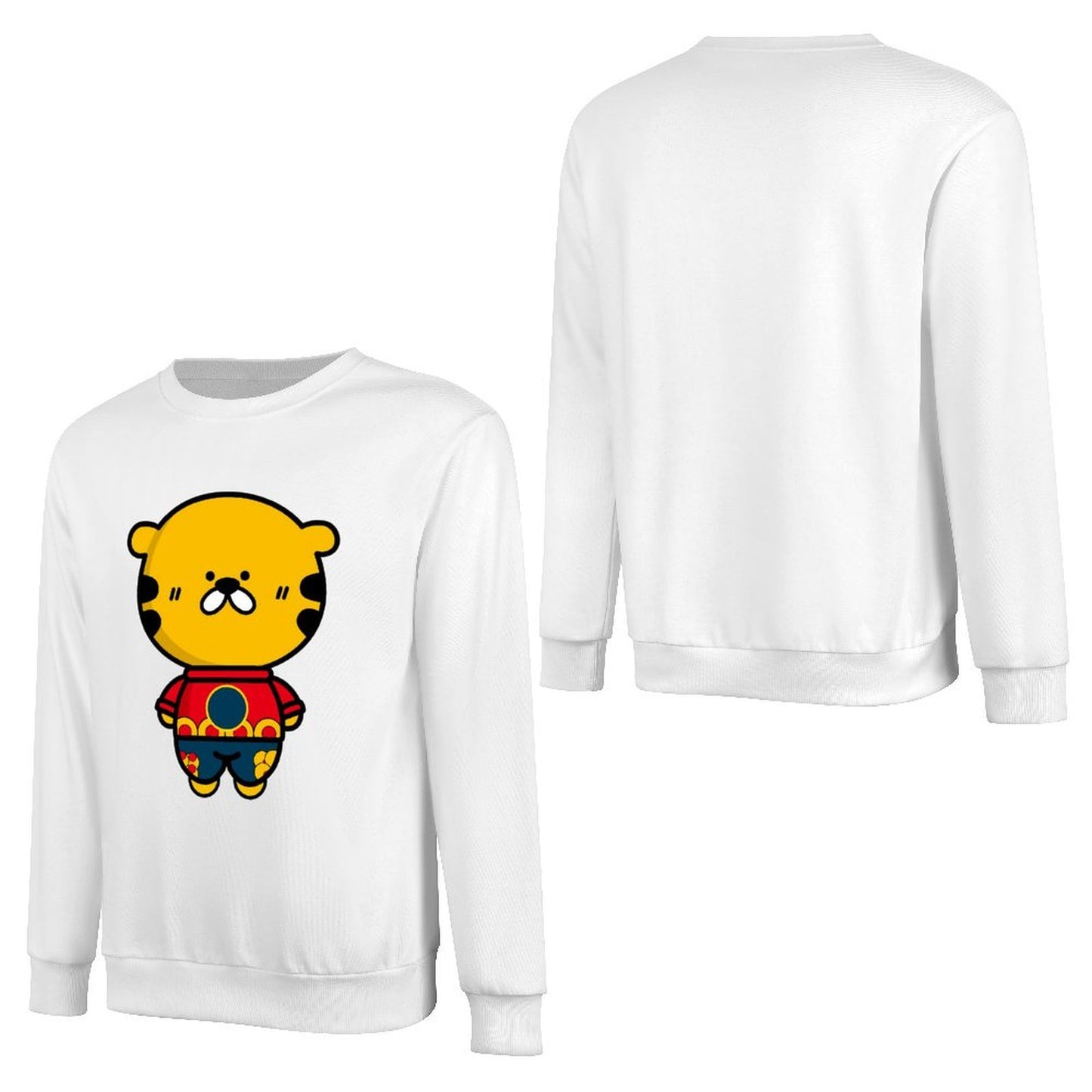 Front Patterned Long Sleeve TopUltra Durable YearRound