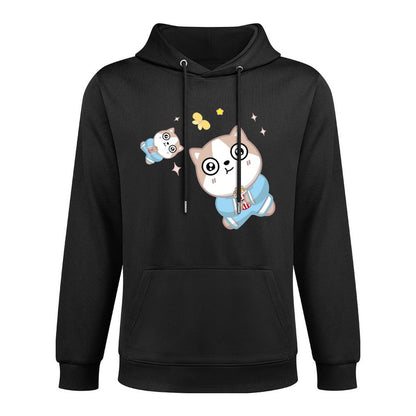 Fade-Resistant CoreLine Front Graphic Hoodies