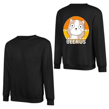 Long-sleeved crew neck sweatshirtPremium Simple Long Sleeve