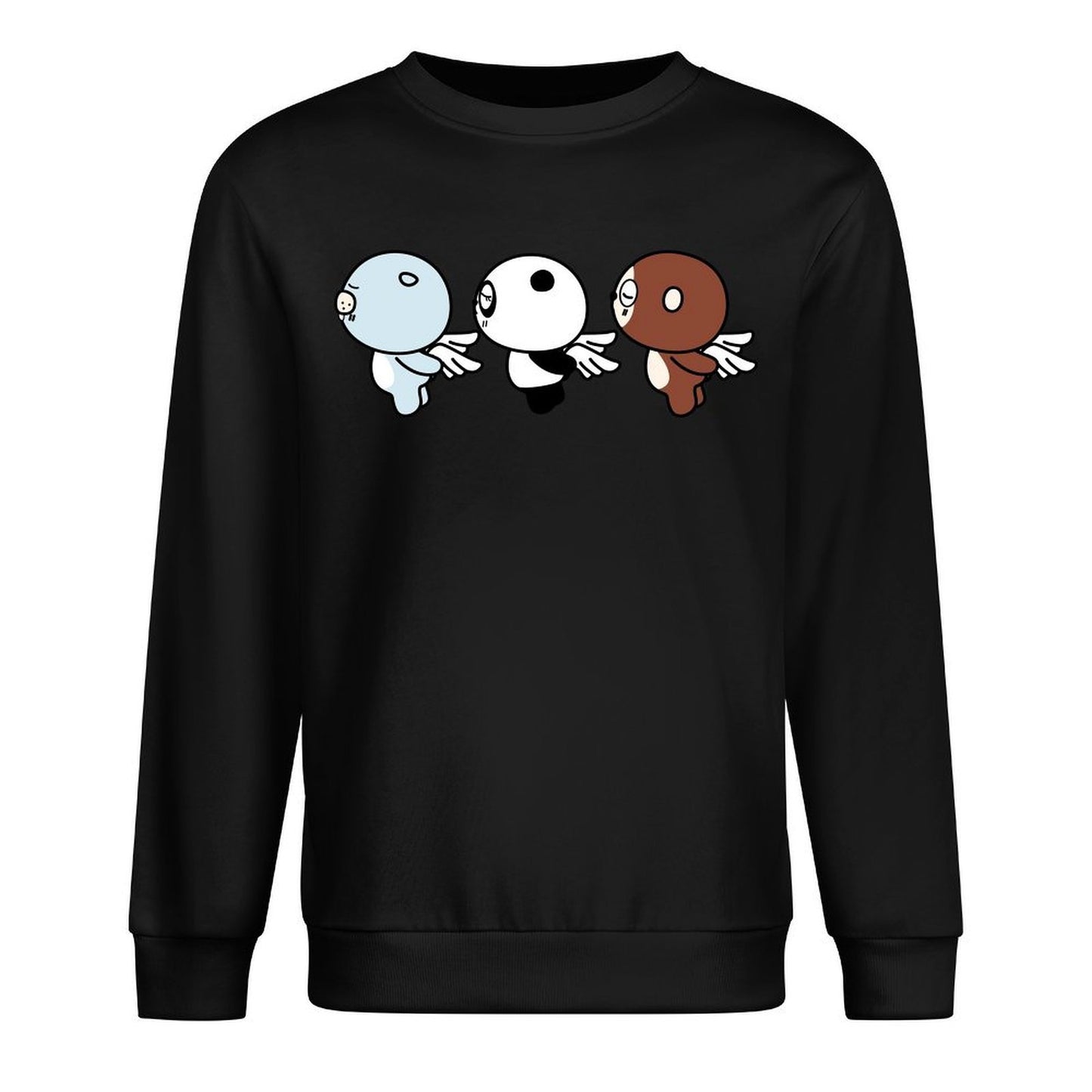 Front Patterned Long Sleeve TopRegular Durable