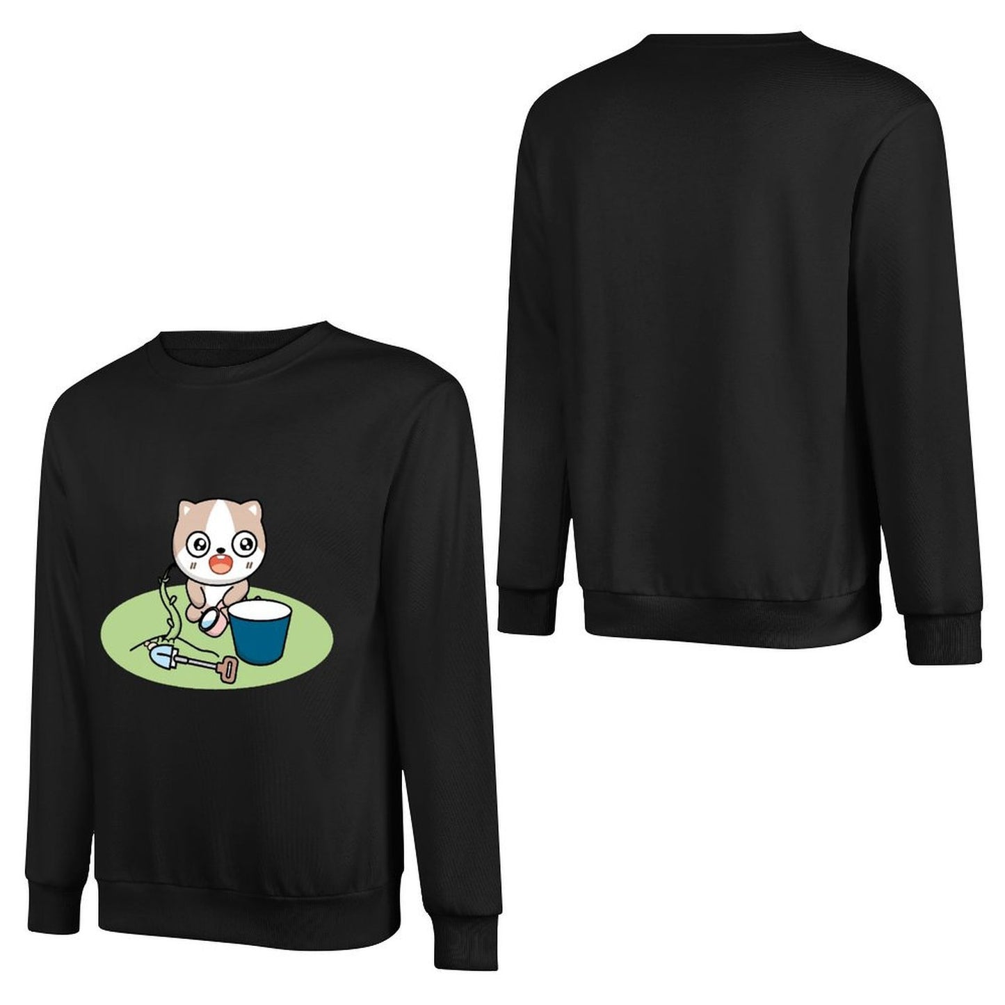 IPBR 250g Crew Neck Long Sleeve Sweatshirt Front GraphicCrew Neck Long Sleeve Sweatshirt4001570