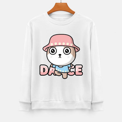 Front Patterned Long Sleeve TopBreathable