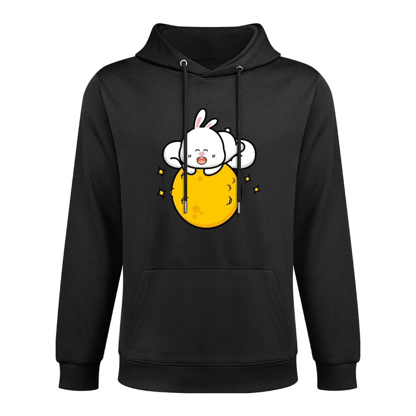 Slim Fit Neutral Front Graphic Hoodies