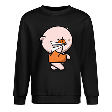 Front Patterned Long Sleeve TopRelaxed EverydayComfort