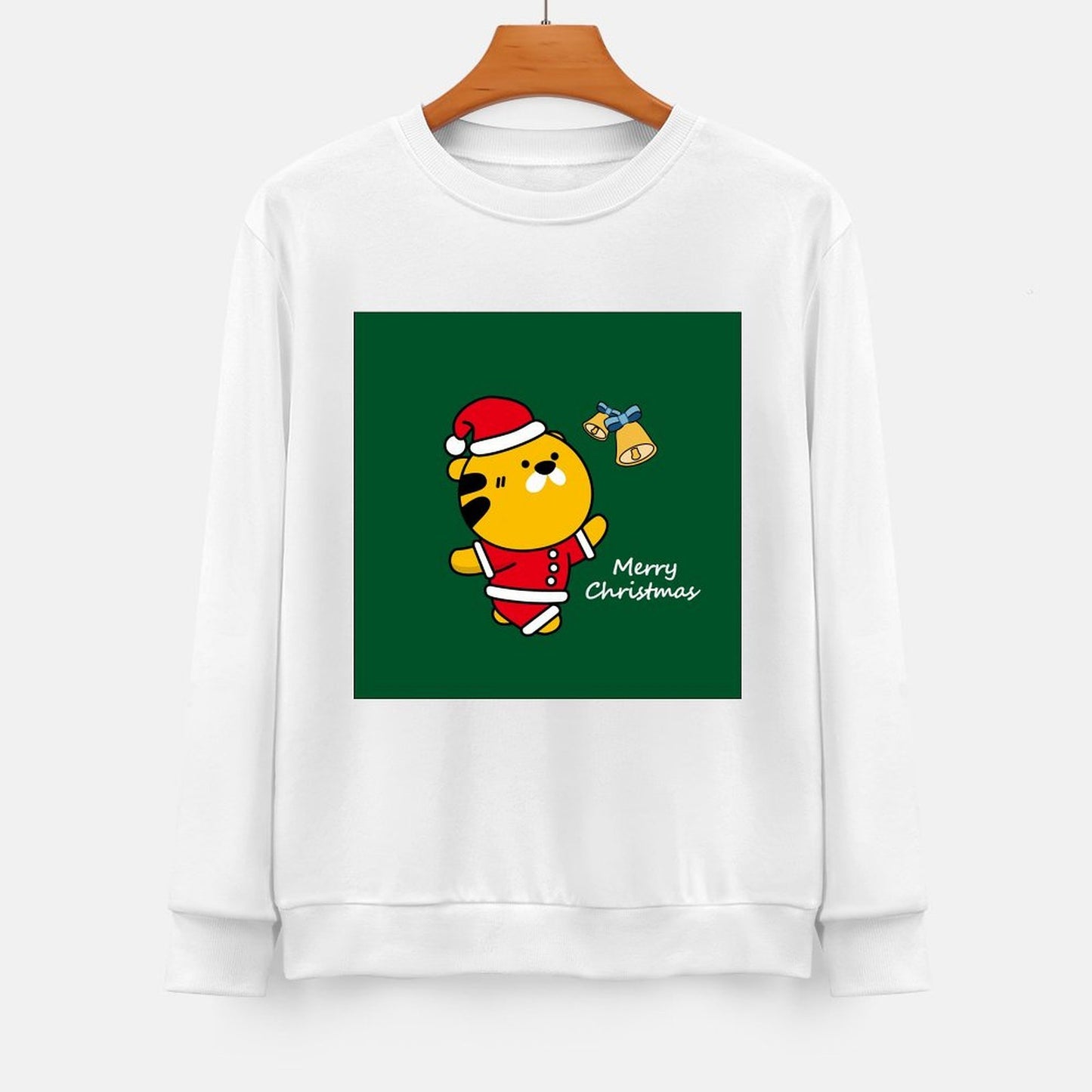 Front Patterned Long Sleeve TopRecycled RegularFit