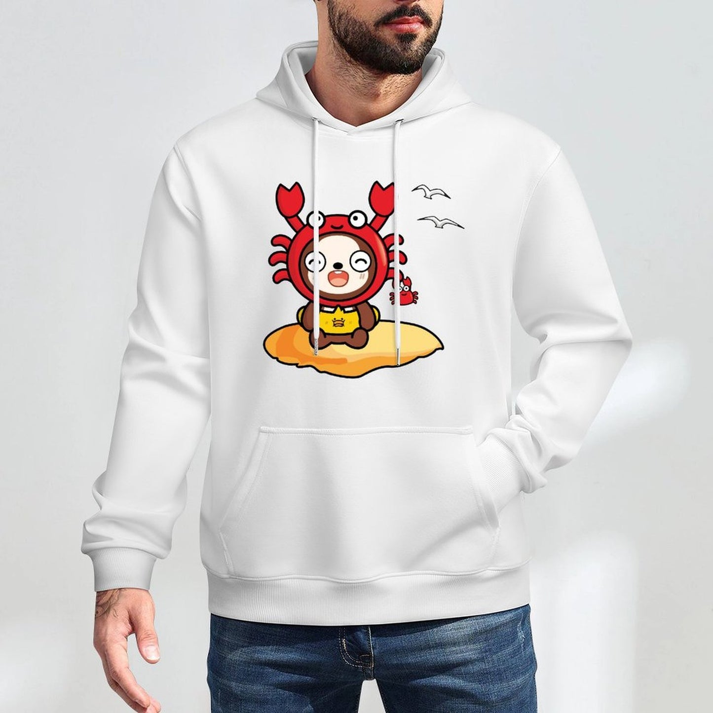 EasyStyle Clean Front Graphic Hoodies