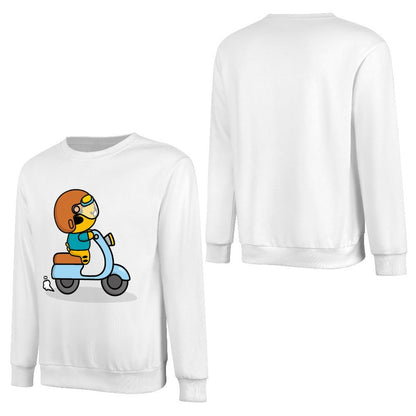 Front Patterned Long Sleeve TopSoftLine StreetStyle