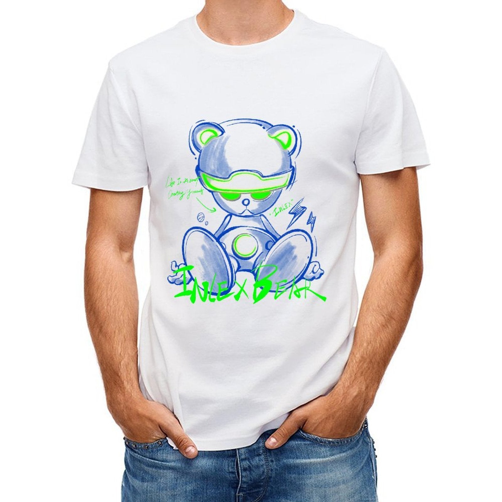 Inlex Bear T-shirtsTimelessStyle Seamless T-Shirt